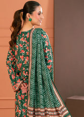 Linen Love By Gul Ahmed Printed Linen 3 Piece Unstitched Suit GA25LL D-LT-52033